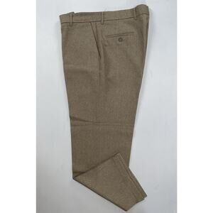 Levi's Flat Front Dacron Polyester Action Slacks. Brown, Men's Size 36X29. EUC!
